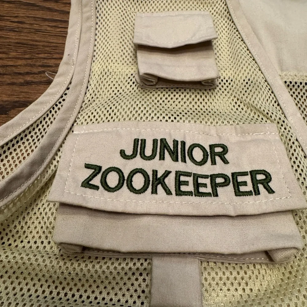 Big Bear Alpine Zoo Junior Zookeeper Vest | Kids Size L | Safari Explorer